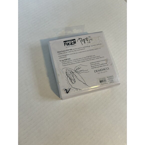 Demdaco Glass Fusion Pop Ins Watermelon Summertime Picnic Party - Picture 4 of 4